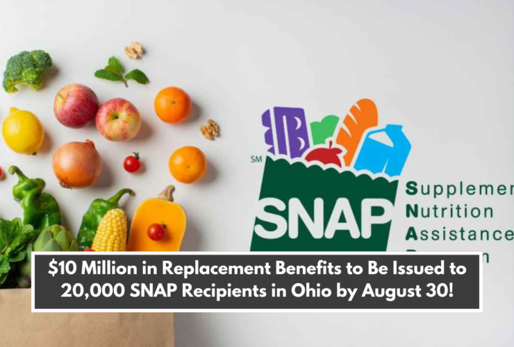 $10 Million in Replacement Benefits to Be Issued to 20,000 SNAP Recipients in Ohio by August 30!