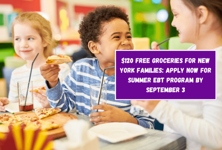 $120 Free Groceries for New York Families: Apply Now for Summer EBT Program by September 3