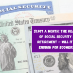 $1,907 a Month: The Reality of Social Security in Retirement – Will It Be Enough for Boomers?