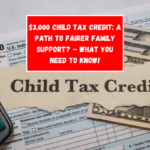 $3,000 Child Tax Credit: A Path to Fairer Family Support? – What You Need To Know!