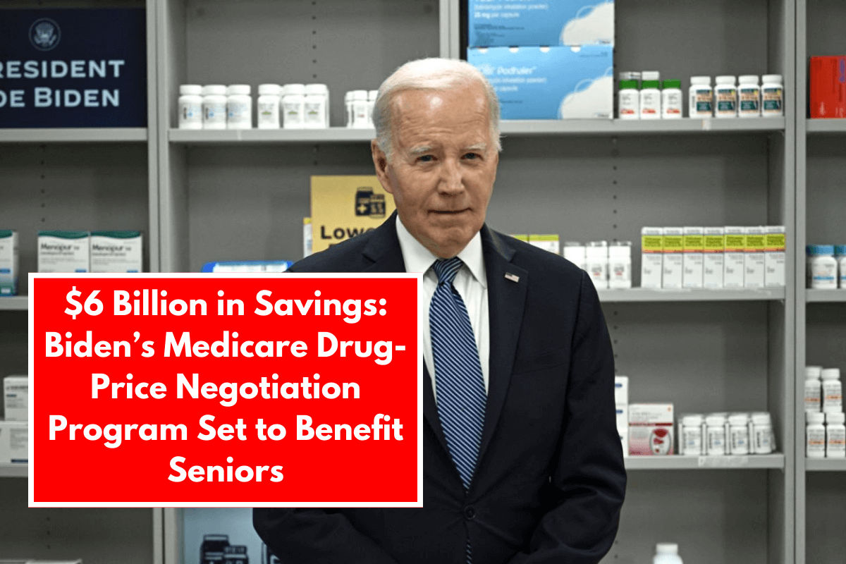 $6 Billion in Savings Biden’s Medicare Drug-Price Negotiation Program Set to Benefit Seniors