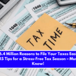 806.4 Million Reasons to File Your Taxes Easier: IRS Tips for a Stress-Free Tax Season – Must Know!