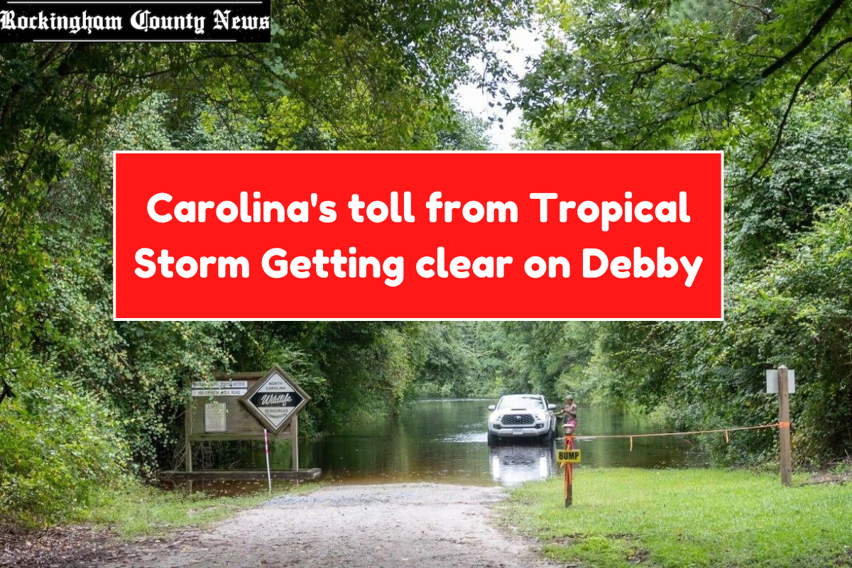 Carolina's toll from Tropical Storm Getting clear on Debby