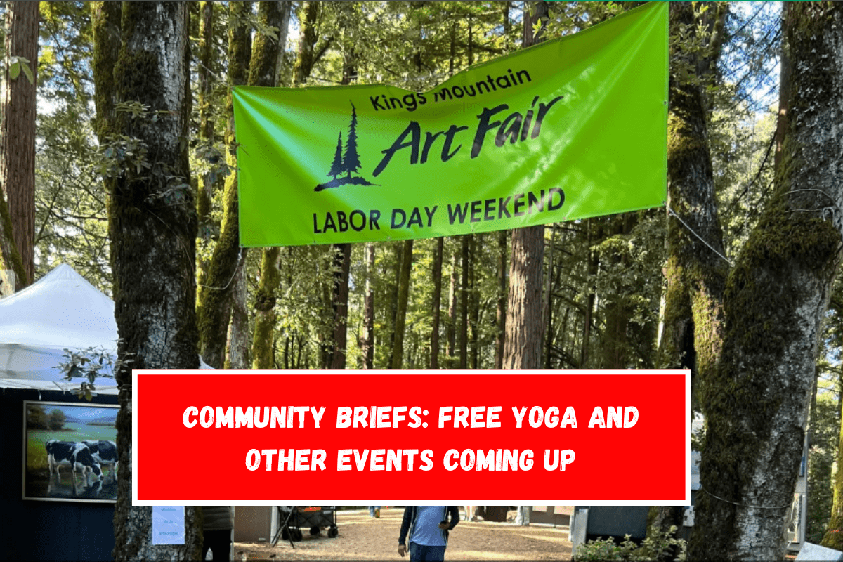 Community briefs Free yoga and other events coming up