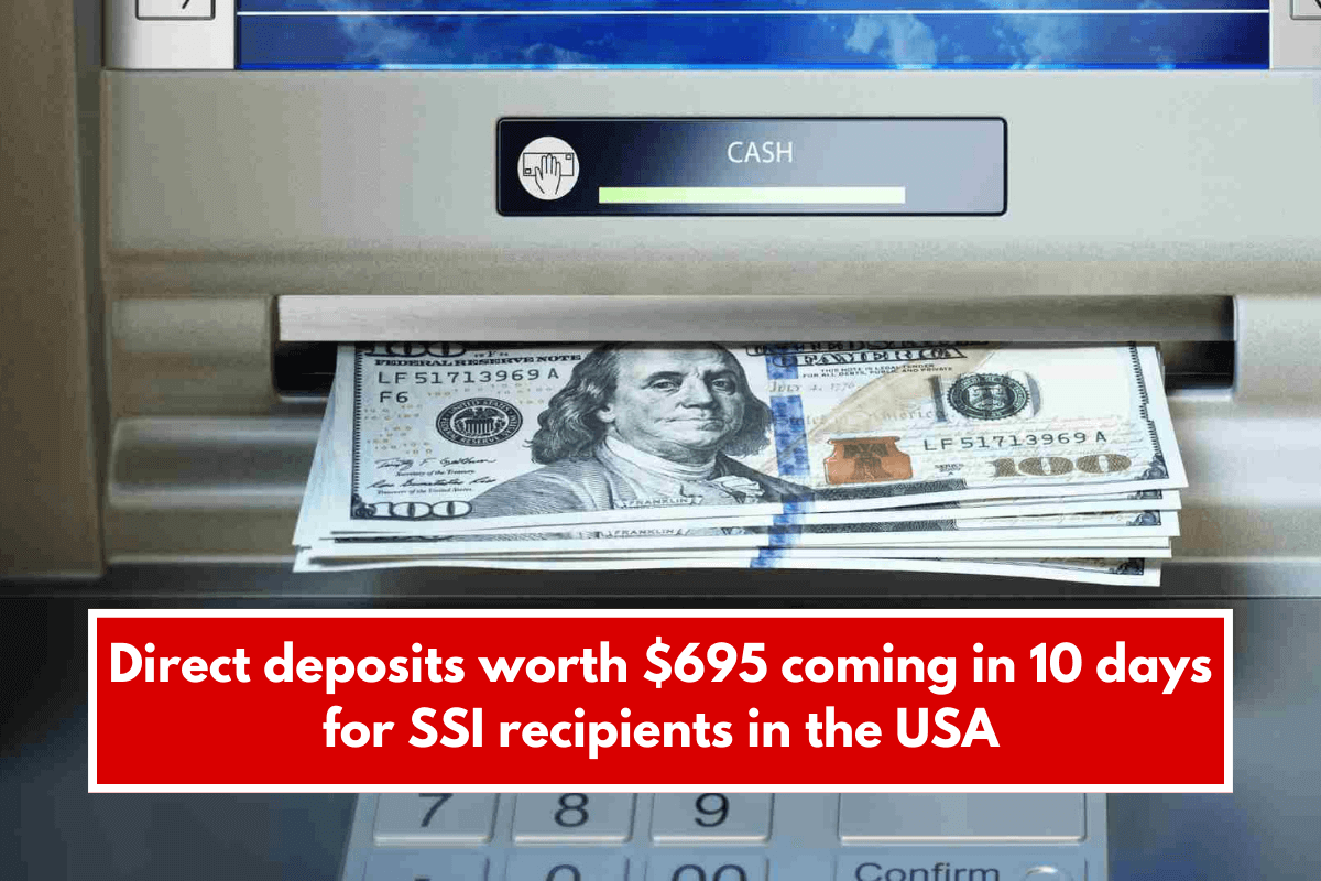 Direct deposits worth $695 coming in 10 days for SSI recipients in the USA