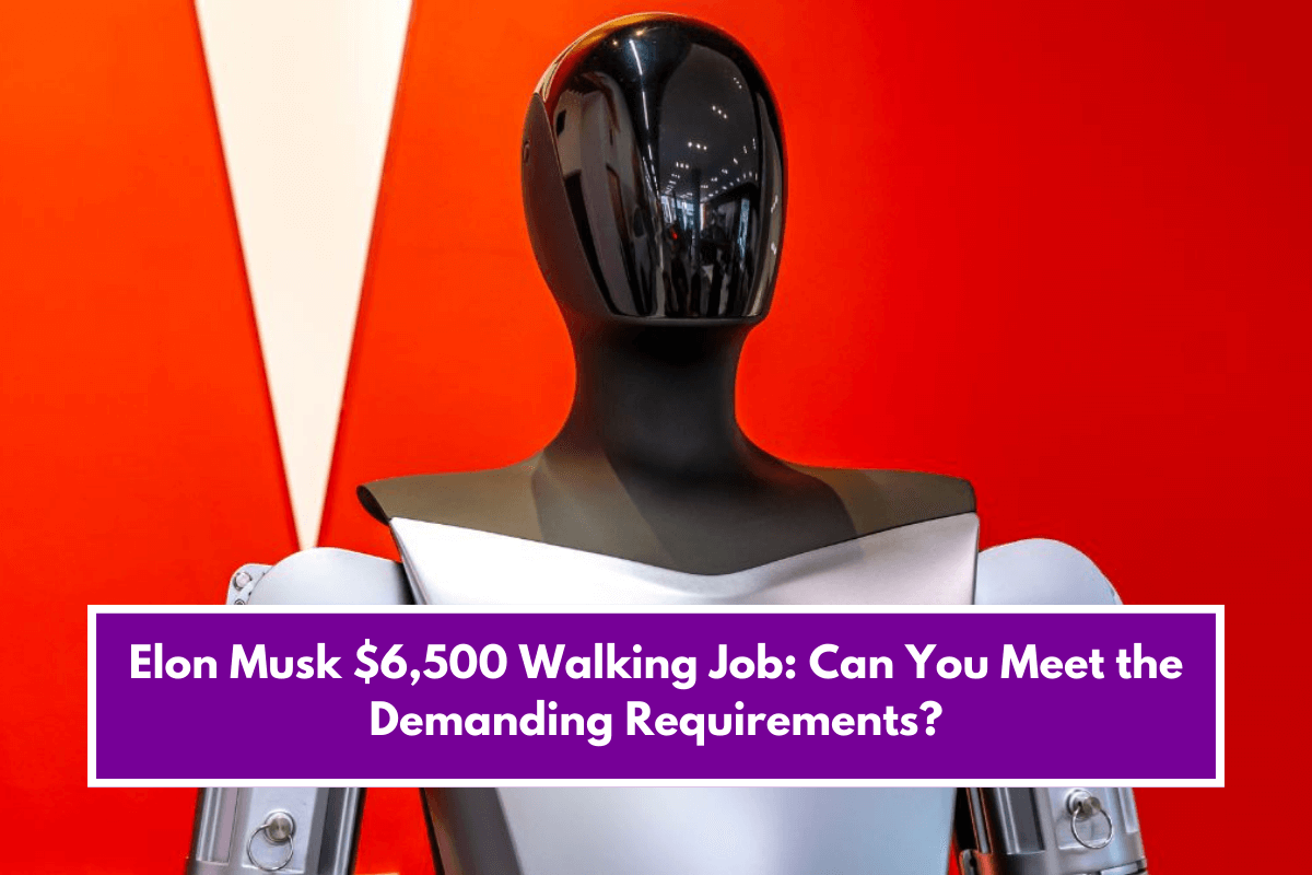 Elon Musk $6,500 Walking Job: Can You Meet the Demanding Requirements?