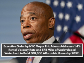 Executive Order by NYC Mayor Eric Adams Addresses 1.4% Rental Vacancy Rate and 578 Miles of Undeveloped Waterfront to Build 500,000 Affordable Homes by 2032.