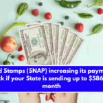 Food Stamps (SNAP) increasing its payment, check if your State is sending up to $586 per month