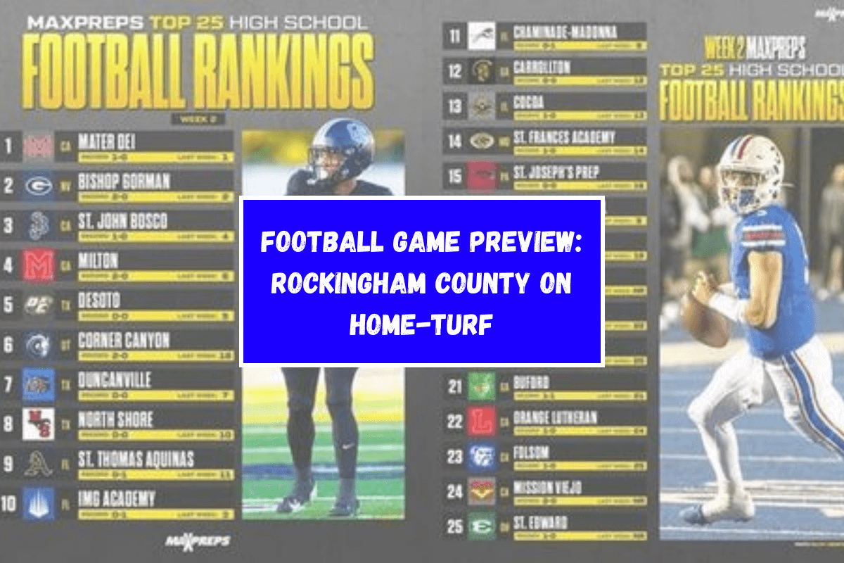 Football Game Preview: Rockingham County on Home-Turf