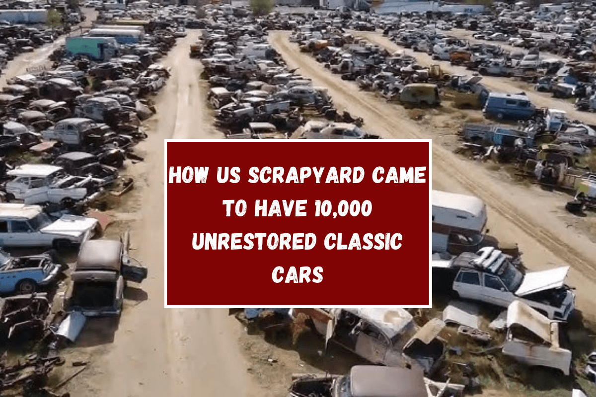 How US scrapyard came to have 10,000 unrestored classic cars