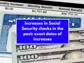 Increases in Social Security checks in the past: exact dates of increases