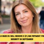 Individuals aged 64 will receive a $1,460 payment from Social Security in September