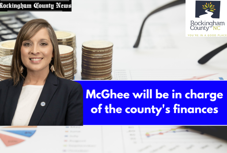 McGhee will be in charge of the county's finances