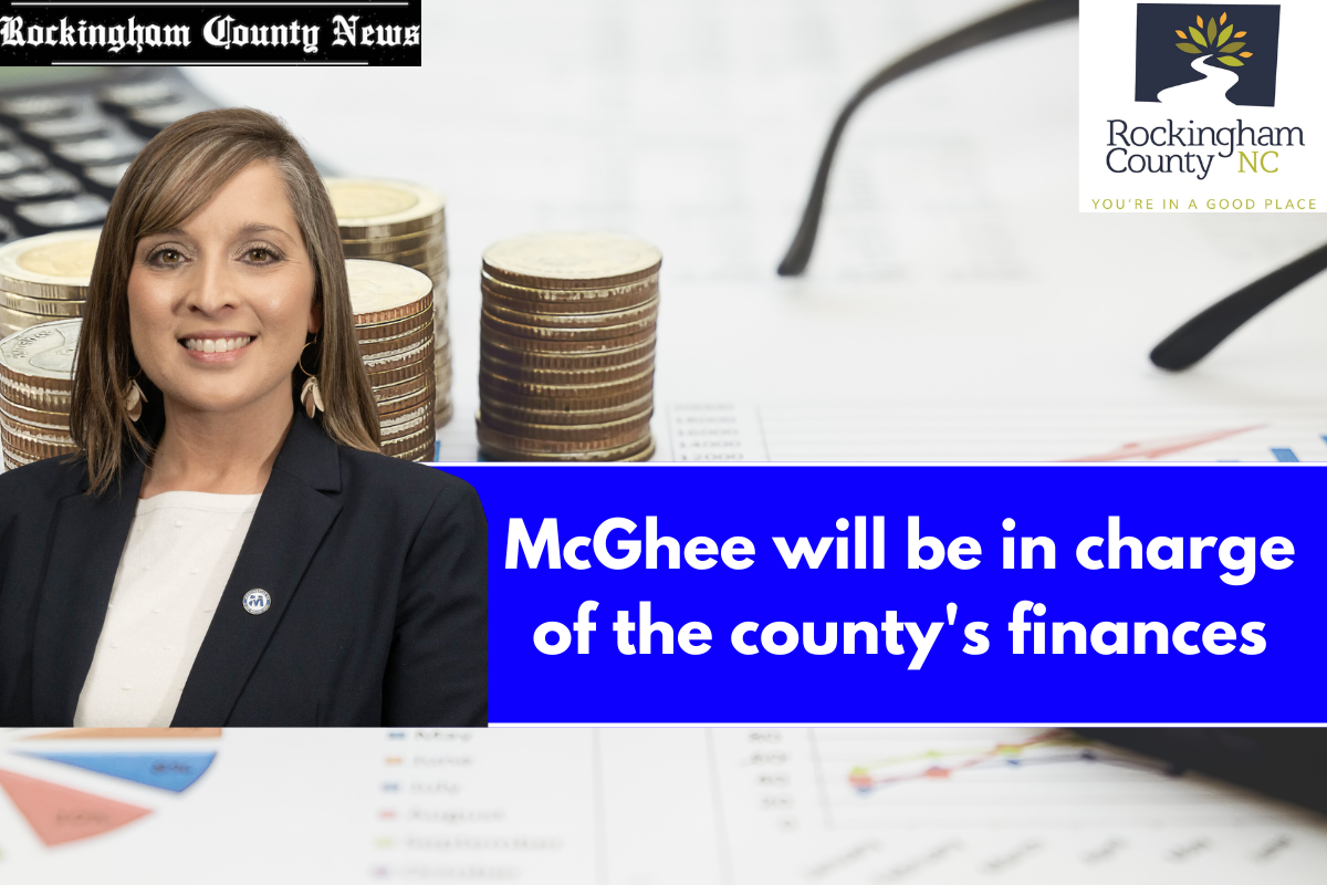 McGhee will be in charge of the county's finances