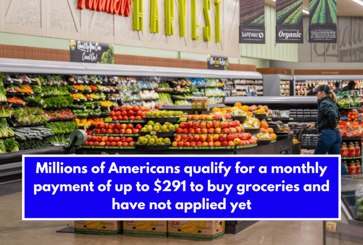 Millions of Americans qualify for a monthly payment of up to $291 to buy groceries and have not applied yet