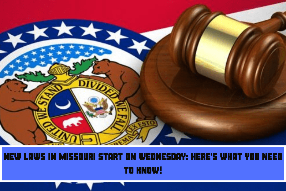 New laws in Missouri start on Wednesday Here's what you need to know!