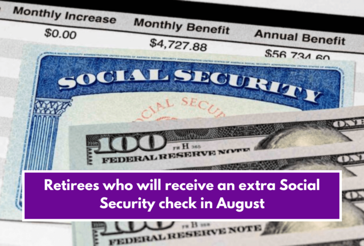 Retirees who will receive an extra Social Security check in August