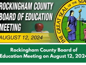 Rockingham County Board of Education Meeting on August 12, 2024