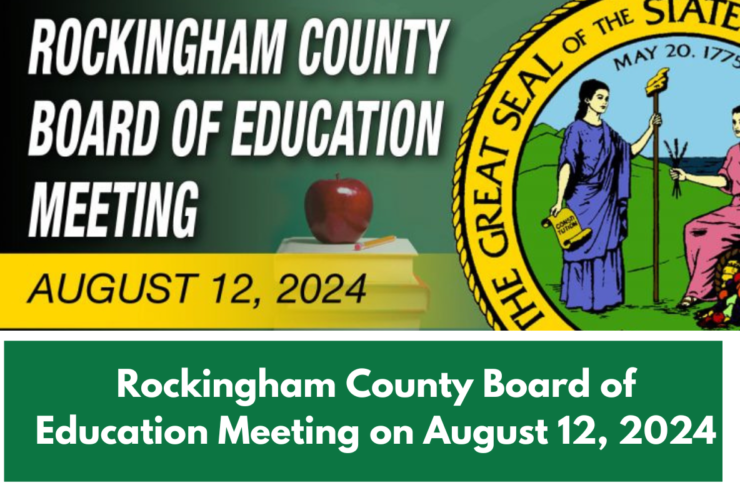 Rockingham County Board of Education Meeting on August 12, 2024