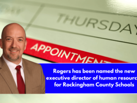 Rogers has been named the new executive director of human resources for Rockingham County Schools