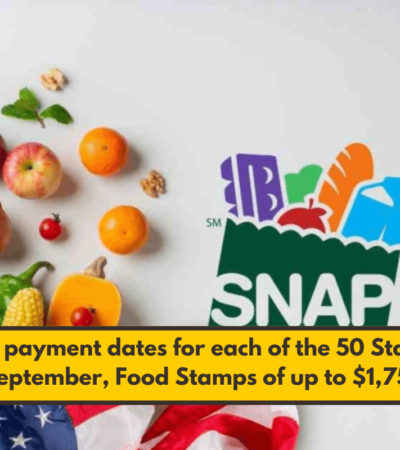 SNAP payment dates for each of the 50 States in September, Food Stamps of up to $1,751