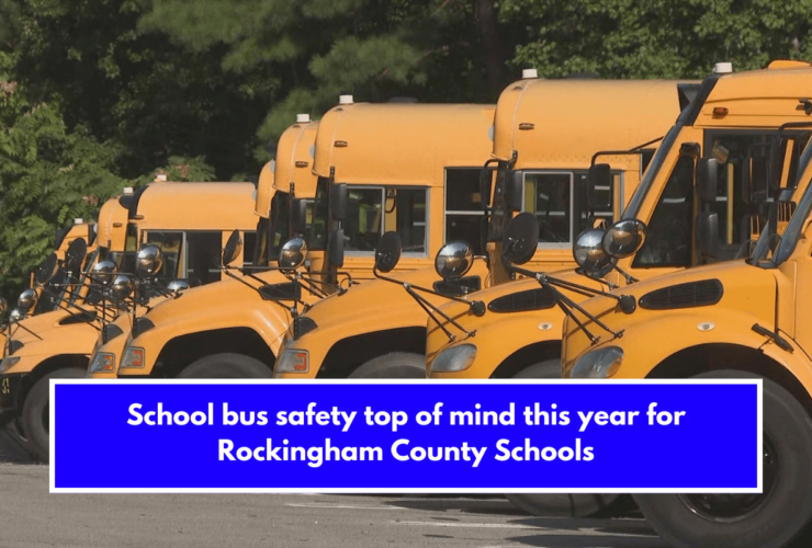 School bus safety top of mind this year for Rockingham County Schools