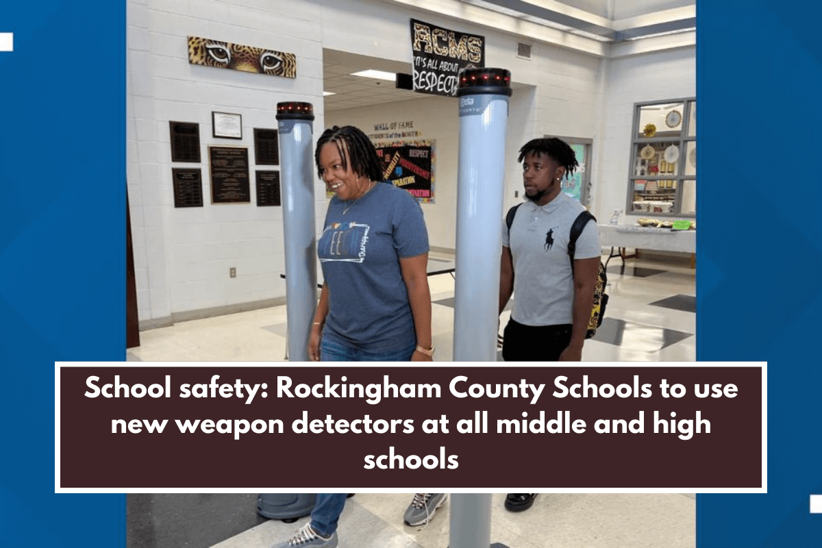 School safety: Rockingham County Schools to use new weapon detectors at all middle and high schools