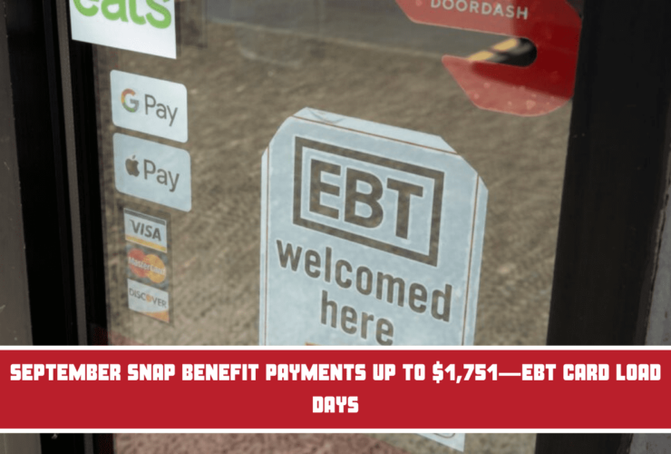 September SNAP Benefit Payments Up to $1,751—EBT Card Load Days