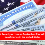 Social Security arrives on September 3 for all these beneficiaries in the United States