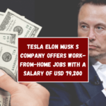 Tesla Elon Musk s company offers work-from-home jobs with a salary of USD 79,200