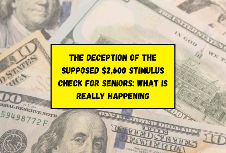 The deception of the supposed $2,600 stimulus check for seniors: What is really happening