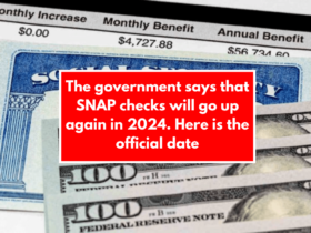 The government says that SNAP checks will go up again in 2024. Here is the official date