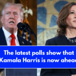 The latest polls show that Kamala Harris is now ahead