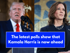 The latest polls show that Kamala Harris is now ahead