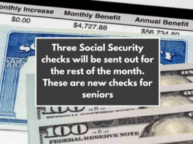 Three Social Security checks will be sent out for the rest of the month. These are new checks for seniors