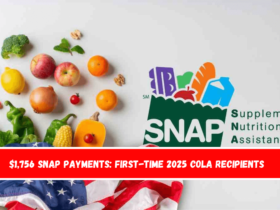 $1,756 SNAP payments First-time 2025 COLA recipients