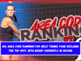 336 area code rankings for girls' tennis Page reclaims the top spot, with Bishop currently in second