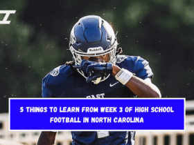 5 things to learn from Week 3 of high school football in North Carolina