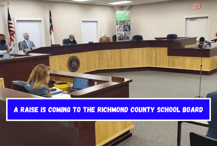 A raise is coming to the Richmond County school board