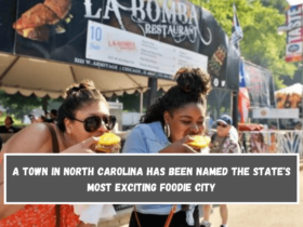 A town in North Carolina has been named the state's most exciting foodie city