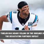 Adam Thielen was heard yelling on the sidelines during the devastating Panthers defeat