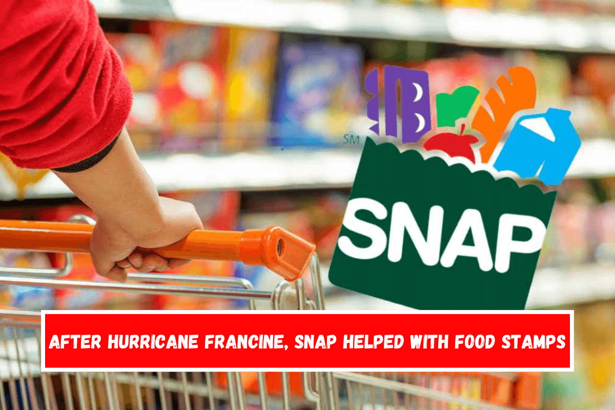 After Hurricane Francine, SNAP helped with food stamps