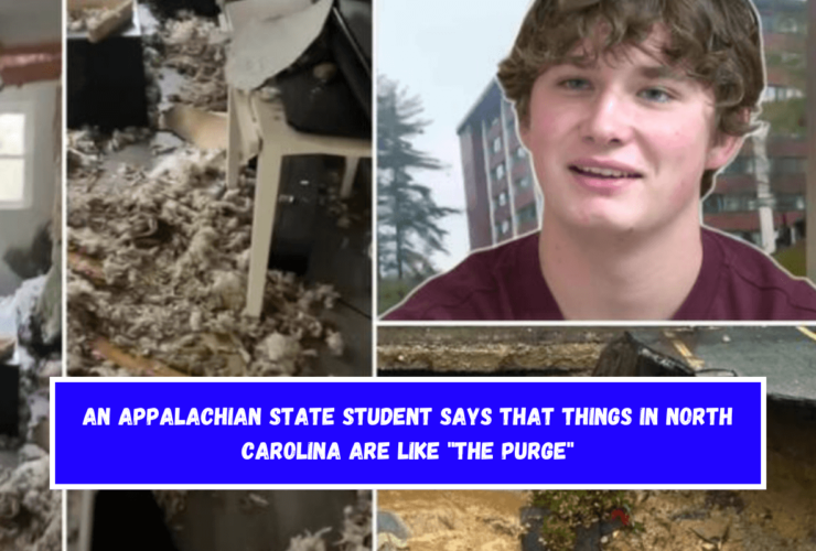 An Appalachian State student says that things in North Carolina are like The Purge