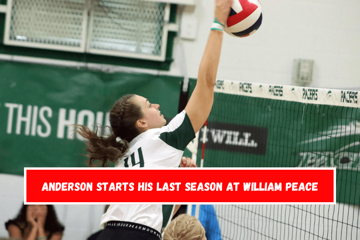 Anderson starts his last season at William Peace