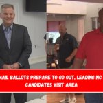 As mail ballots prepare to go out, leading NC Gov candidates visit area