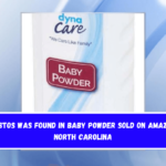 Asbestos was found in baby powder sold on Amazon in North Carolina