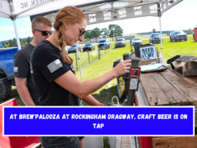 At Brew'palooza at Rockingham Dragway, craft beer is on tap