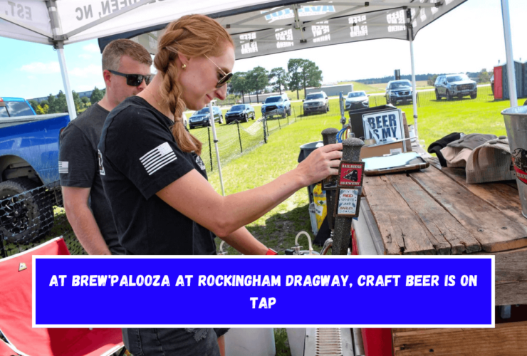 At Brew'palooza at Rockingham Dragway, craft beer is on tap