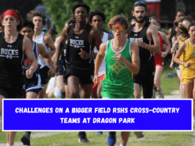 Challenges on a bigger field RSHS cross-country teams at Dragon Park