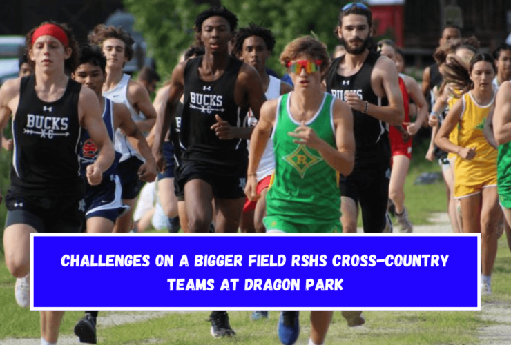 Challenges on a bigger field RSHS cross-country teams at Dragon Park